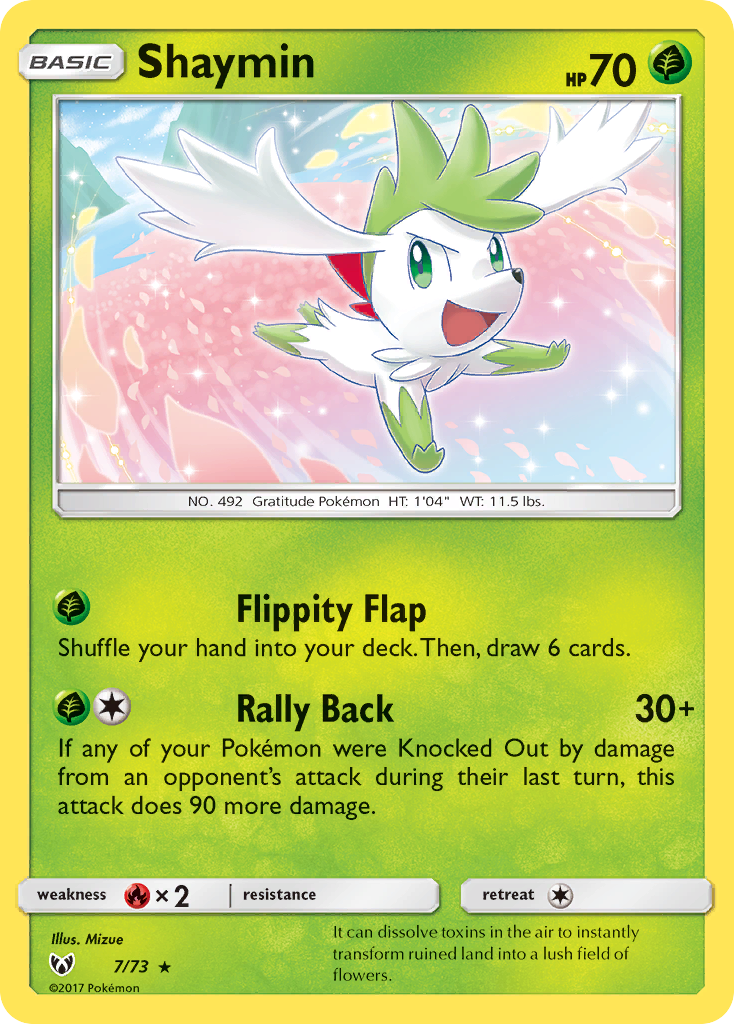 Shaymin (7/73) [Sun & Moon: Shining Legends]