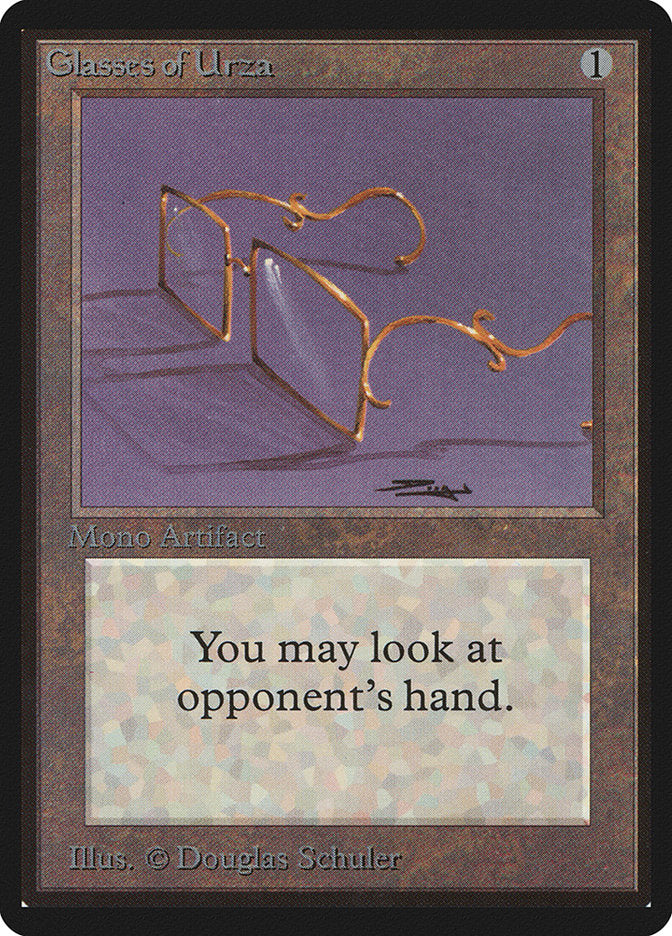 Glasses of Urza [Limited Edition Beta]