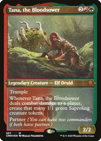 Tana, the Bloodsower (Foil Etched) [Commander Legends]