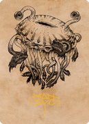 Gluntch, the Bestower Art Card (Gold-Stamped Signature) [Commander Legends: Battle for Baldur's Gate Art Series]