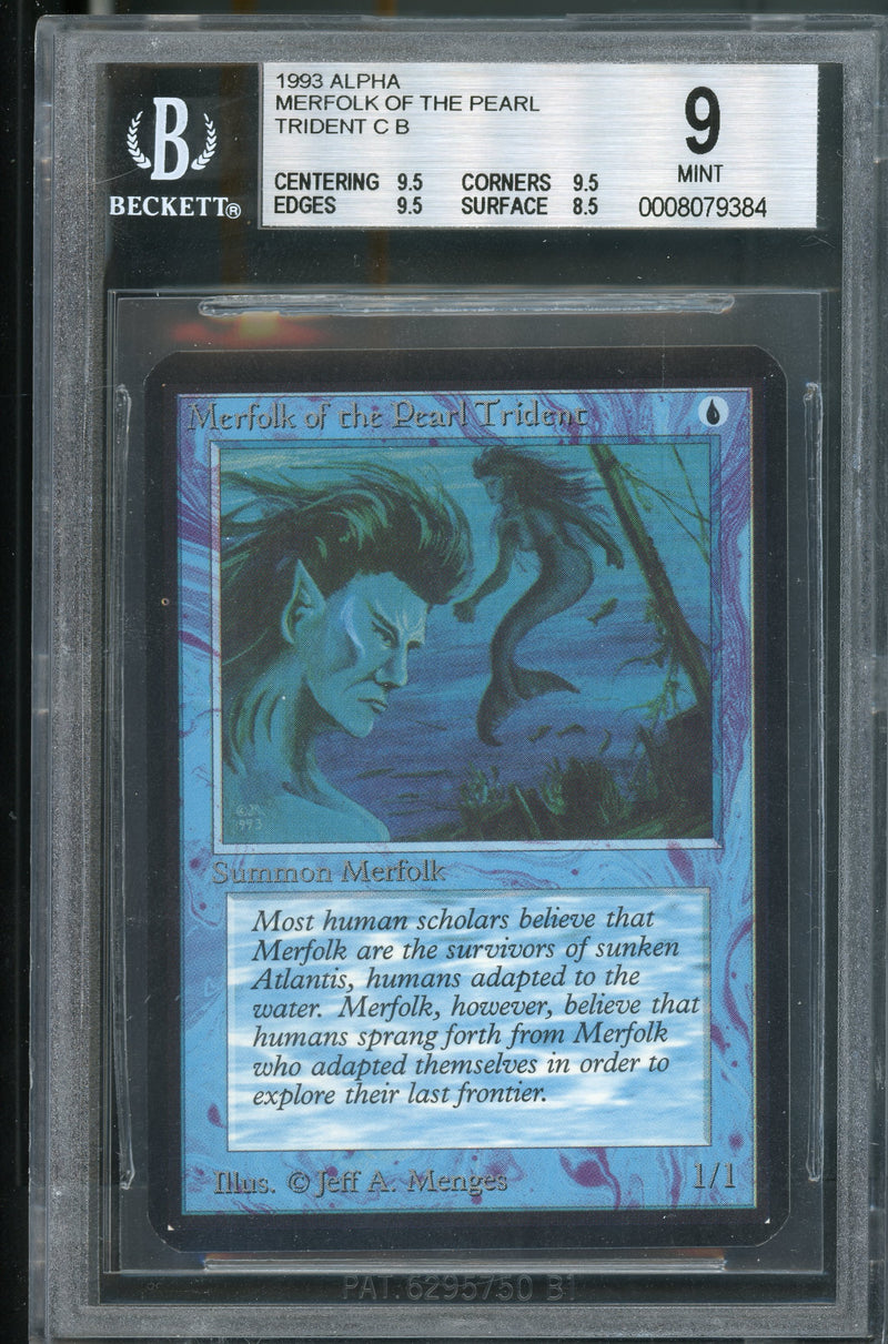 Merfolk of the Pearl Trident BGS 9B+++ [Limited Edition Alpha]