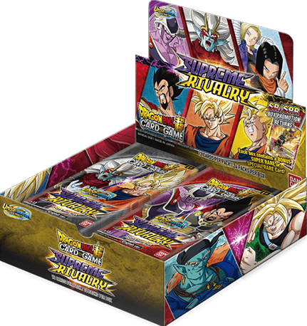 Dragon Ball Super Card Game - Unison Warrior Series Set 4 Supreme Rivalry Booster Display