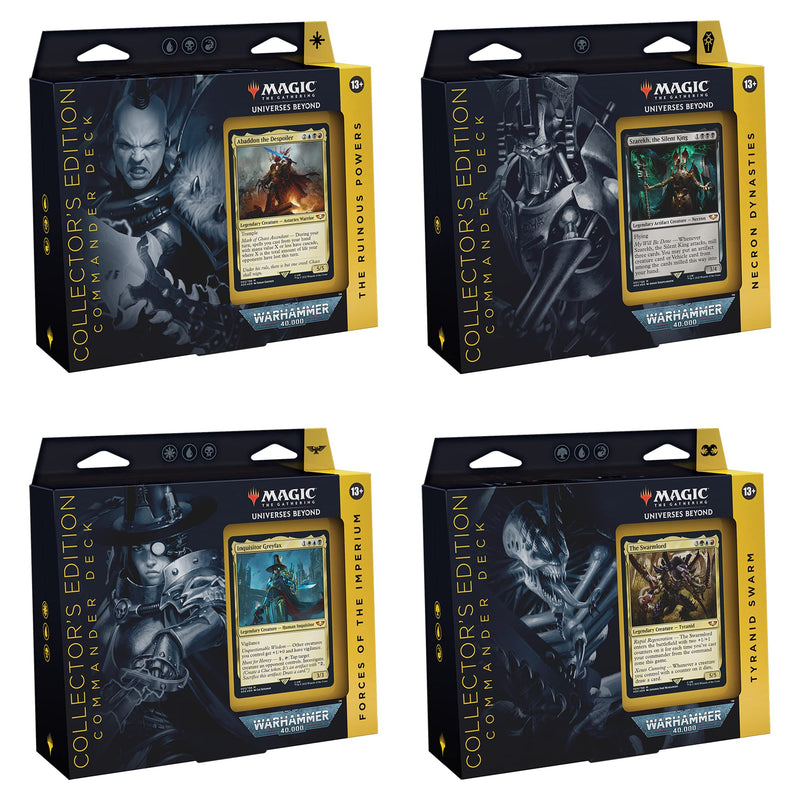 Magic the Gathering: Warhammer 40.000 - Premium Commander Deck Bundle