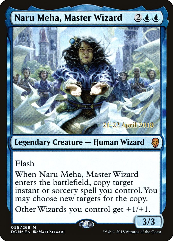 Naru Meha, Master Wizard [Dominaria Promos]