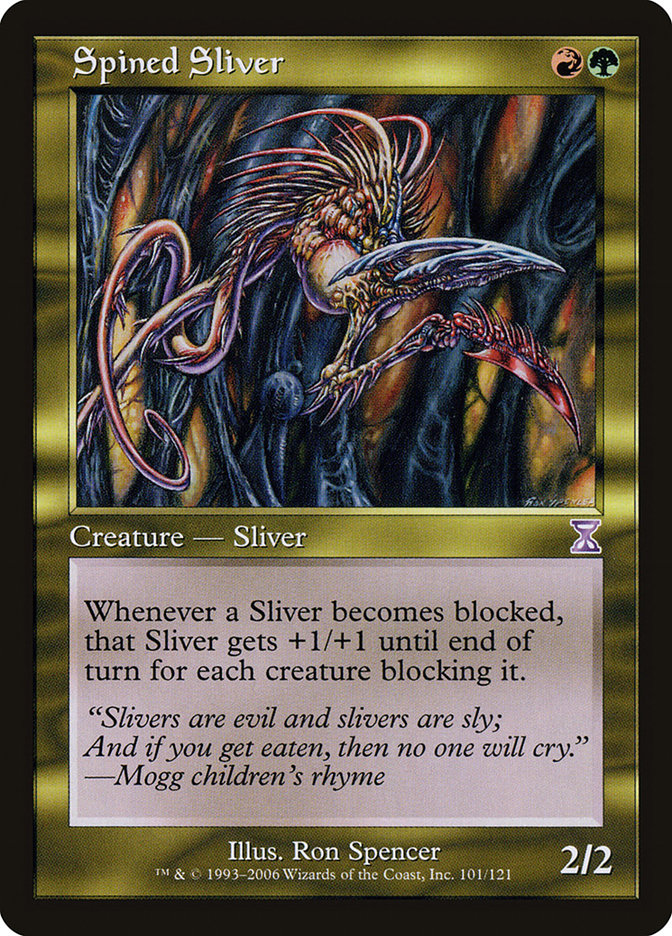 Spined Sliver [Time Spiral Timeshifted]