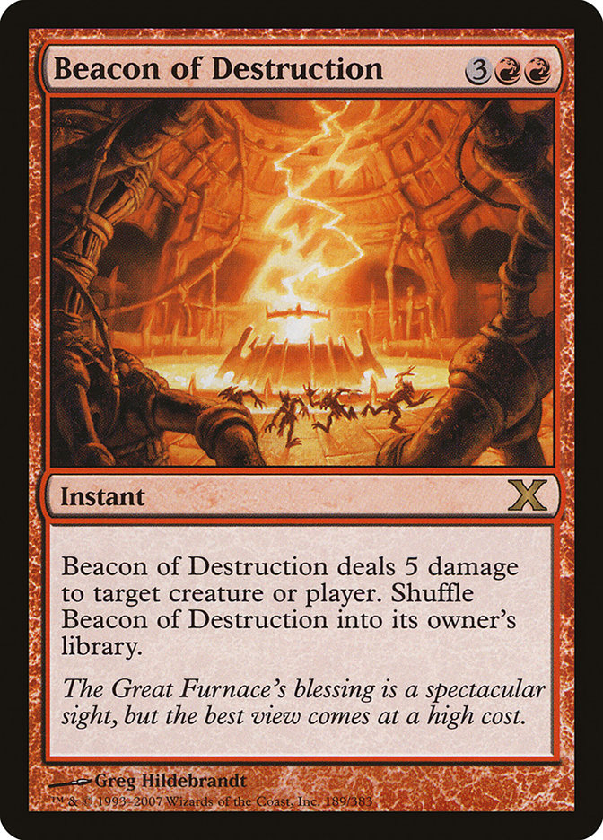 Beacon of Destruction [Tenth Edition]