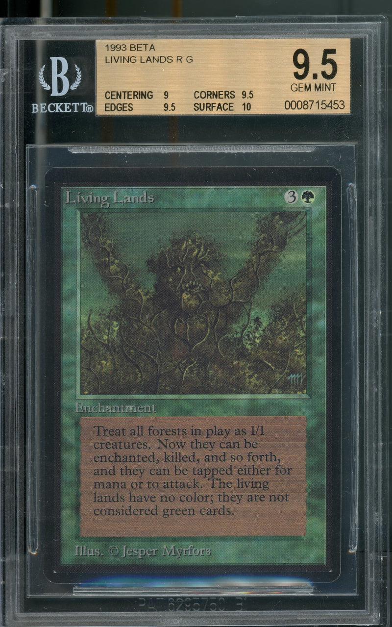 Living Lands BGS 9.5B+ [Limited Edition Beta]