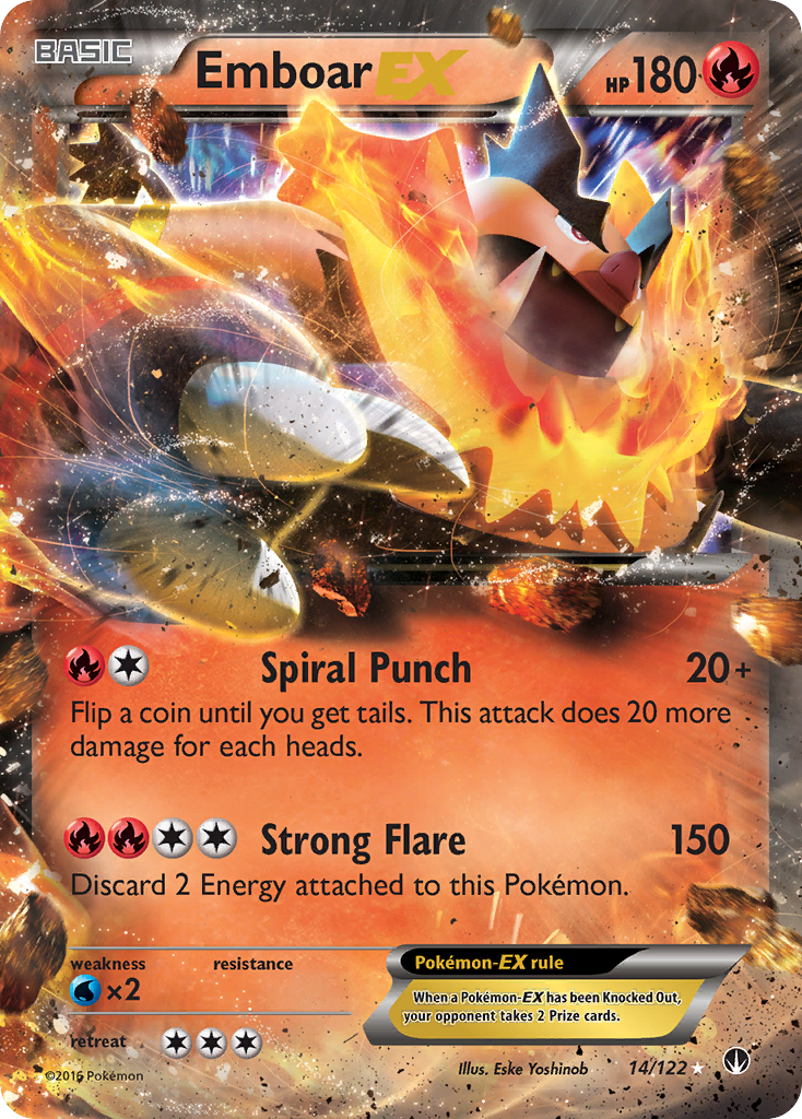 Emboar EX (14/122) [XY: BREAKpoint]