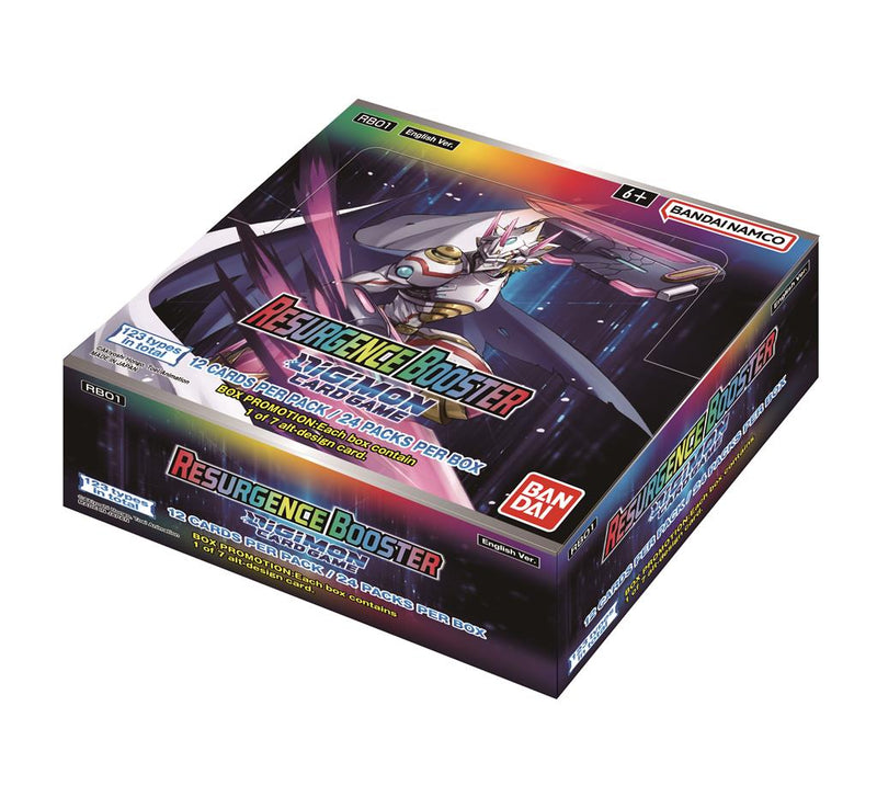 Digimon Card Game - Resurgence Booster Display