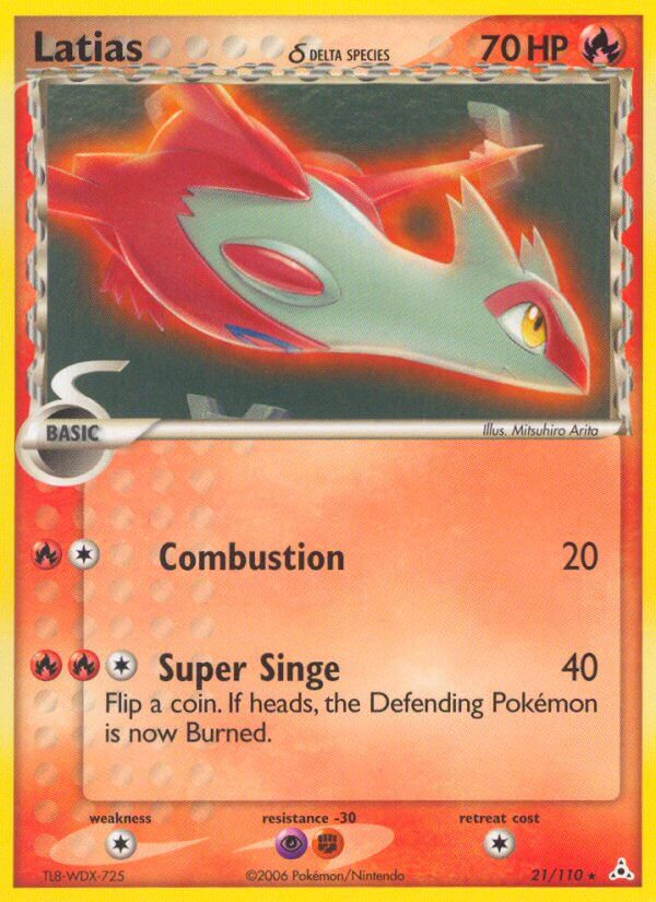 Latias (21/110) (Theme Deck Exclusive) [EX: Holon Phantoms]