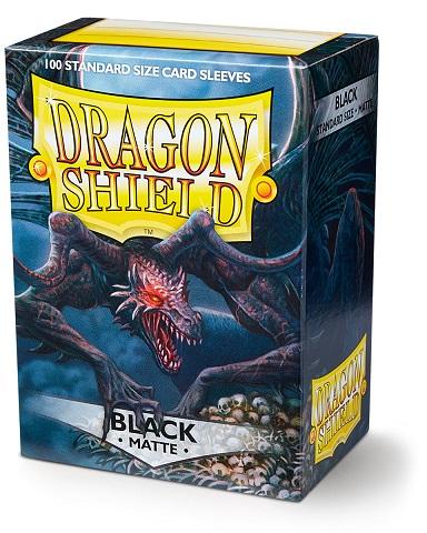 Dragon Shield Matte Sleeves (100) - Black