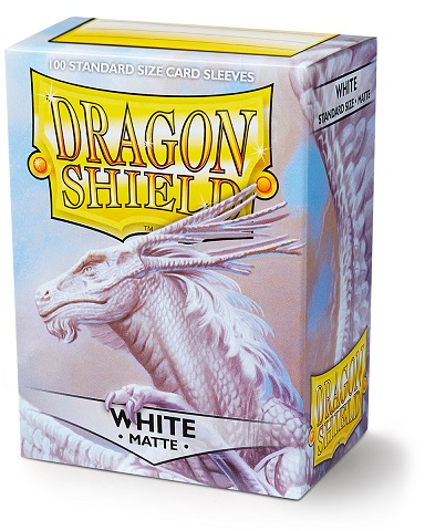 Dragon Shield Matte Sleeves (100) - White