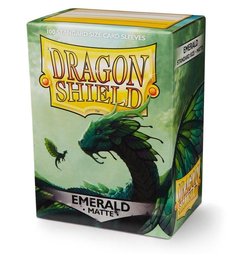 Dragon Shield Matte Sleeves (100) - Emerald