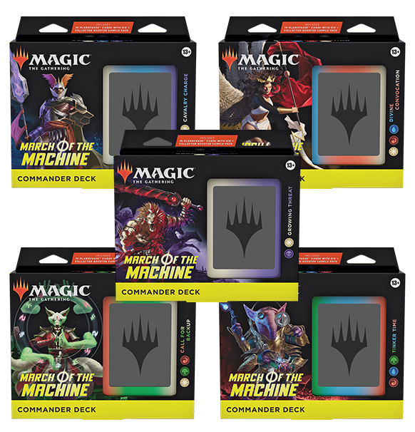 Magic the Gathering: March of the Machine - Commander Deck Bundle