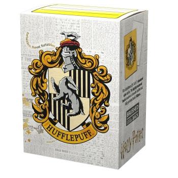 Dragon Shield Matte Art Sleeves (100) - Wizarding World - Hufflepuff