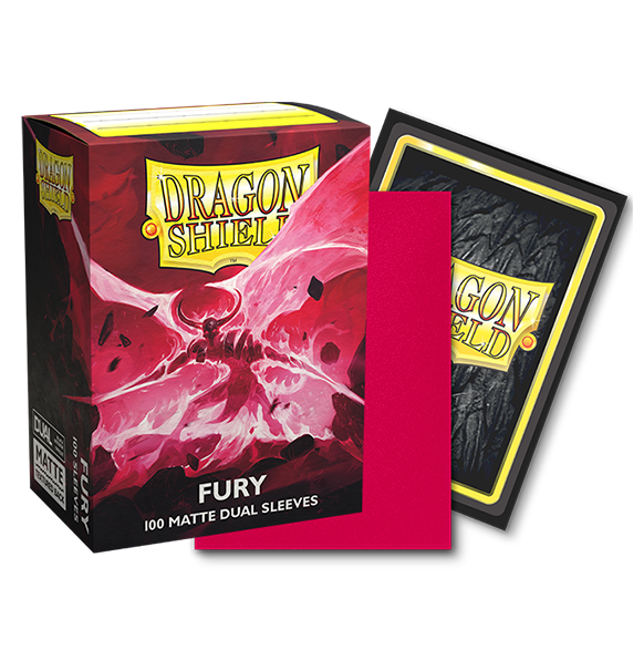 Dragon Shield: Dual Matte Sleeves (100) - Fury