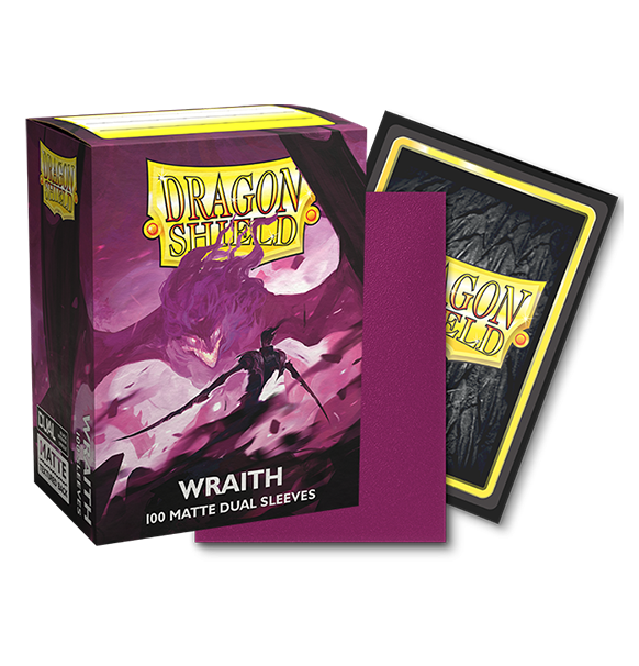 Dragon Shield: Dual Matte Sleeves (100) - Wraith