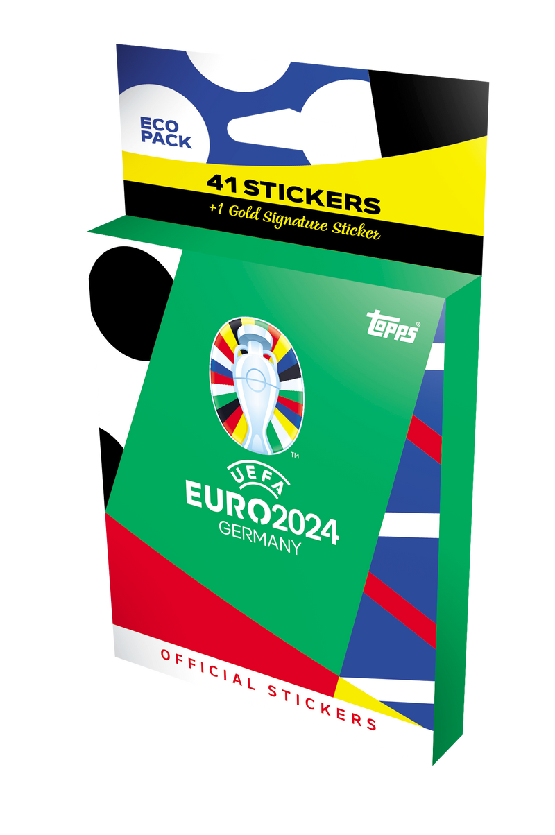 Topps EURO 2024 Stickers - Eco Pack