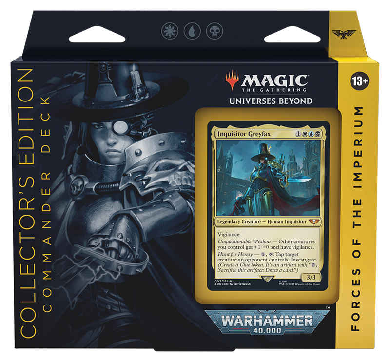 Magic the Gathering: Warhammer 40.000 - Forces of the Imperium - Premium Commander Deck