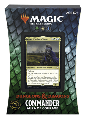 Adventures in The Forgotten Realms Commander Deck - Aura of Courage