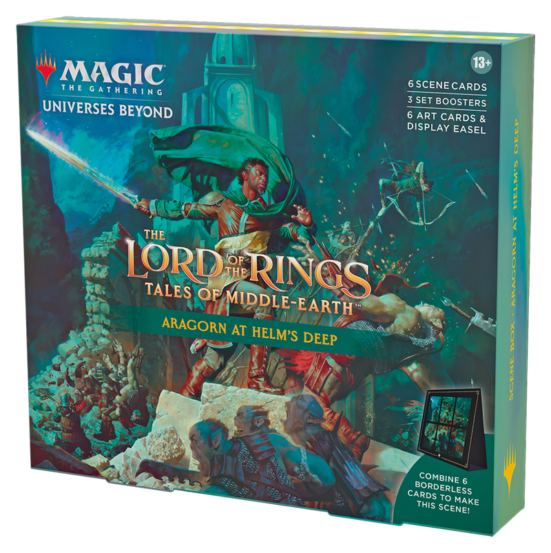 Magic the Gathering: Tales of Middle-Earth - Scene Box: Aragon at Helm's Deep