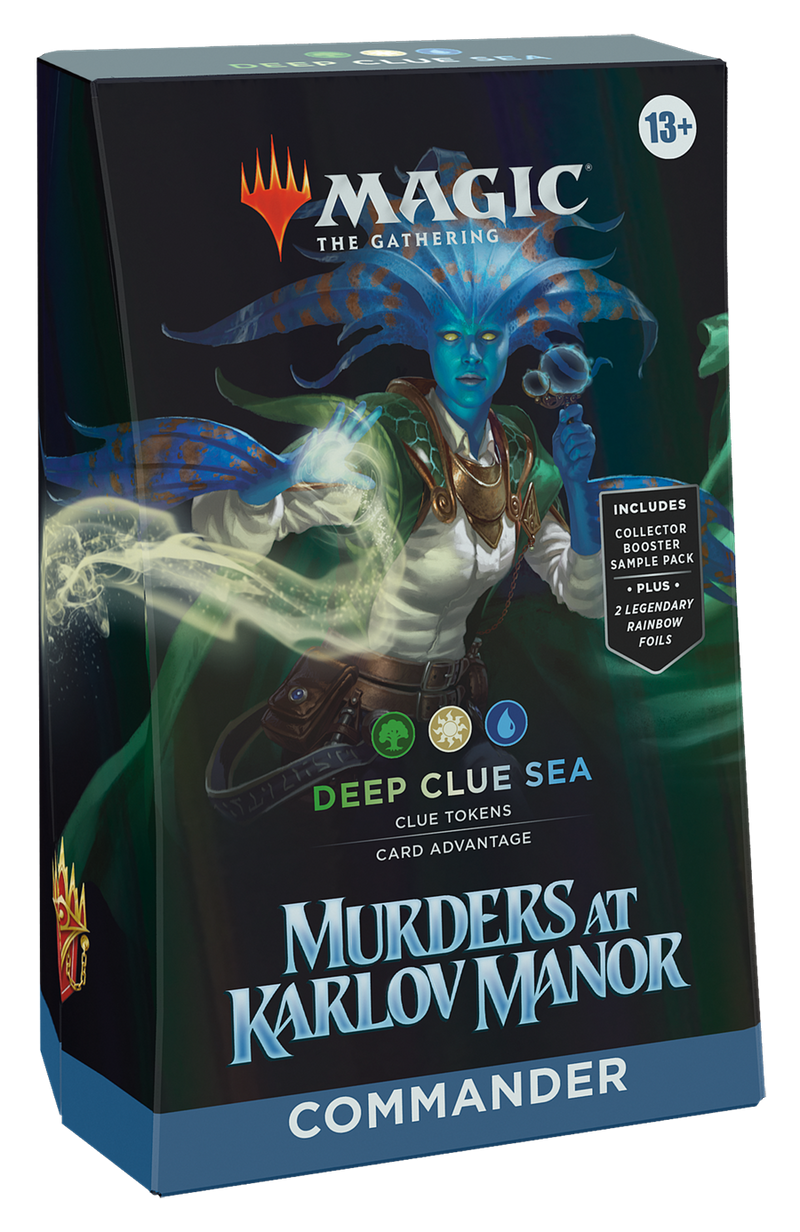 Magic The Gathering: Murders at Karlov Manor - Deep Clue Sea Commander Deck
