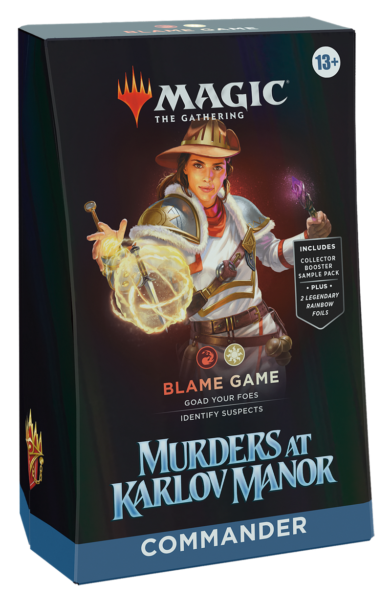 Magic The Gathering: Murders at Karlov Manor - Blame Game Commander Deck