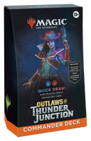 Magic the Gathering - Outlaws of Thunder Junction - Quick Draw Commander Deck