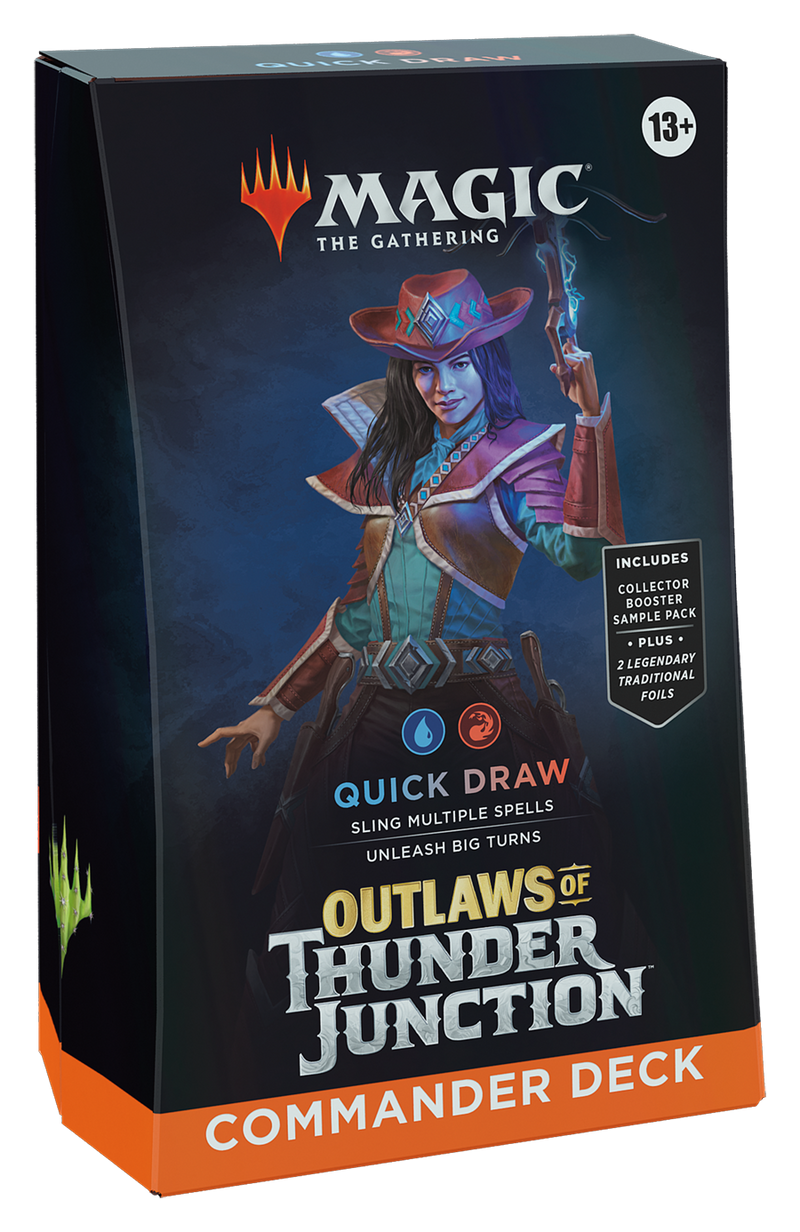 Magic the Gathering - Outlaws of Thunder Junction - Quick Draw Commander Deck