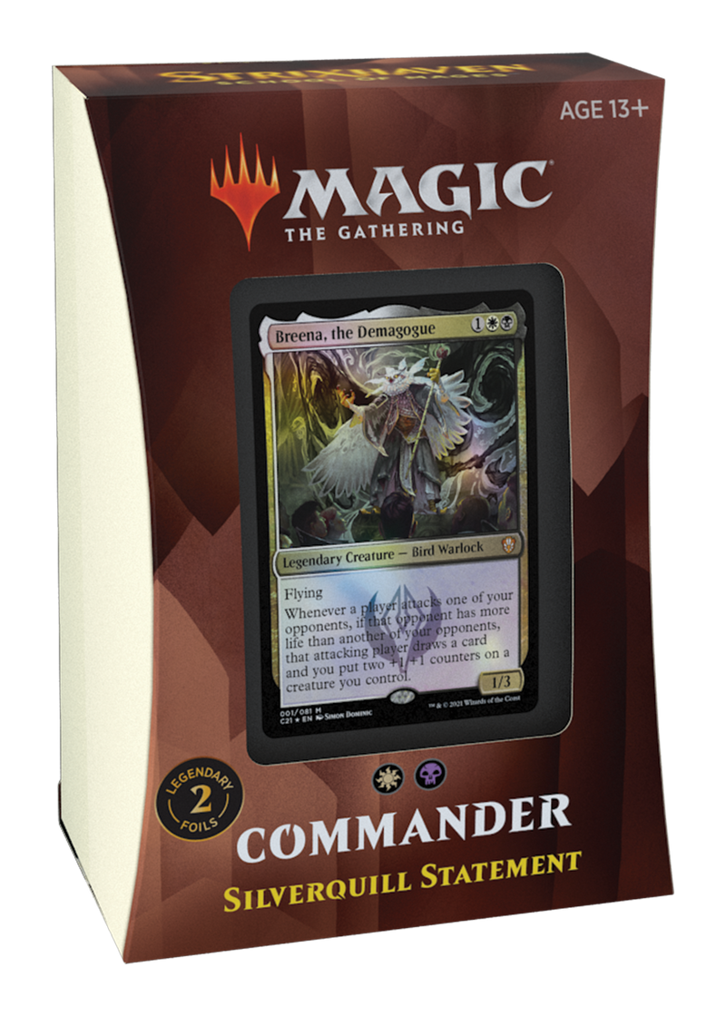 Magic Strixhaven Commander Deck - Silverquill Statement