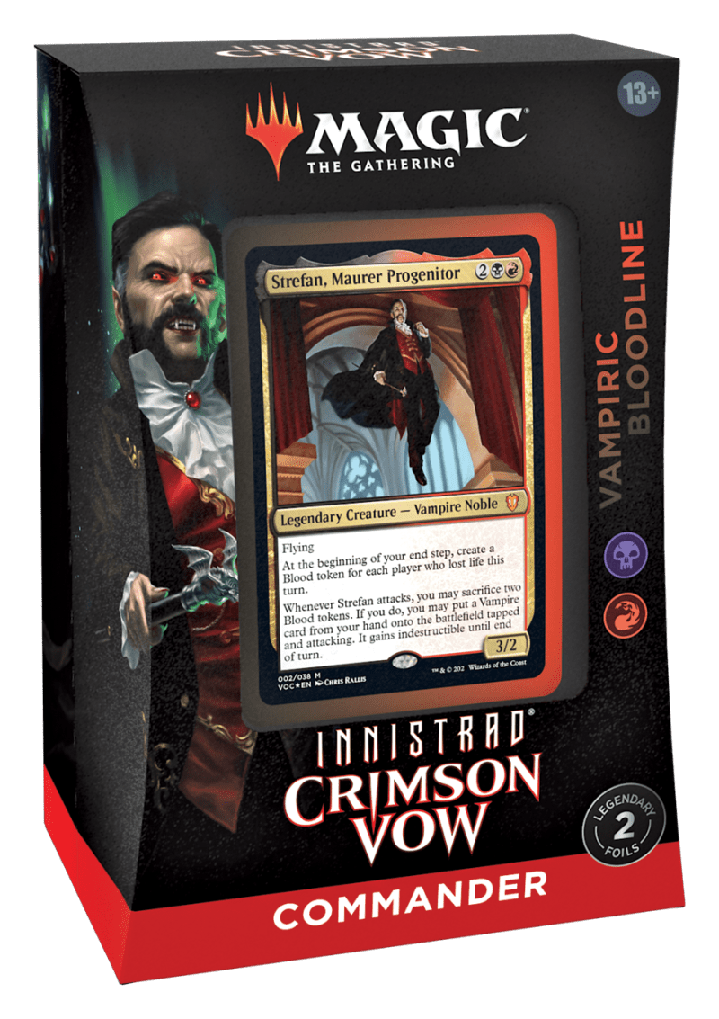 Magic Innistrad Crimson Vow Commander Deck - Vampiric Bloodline