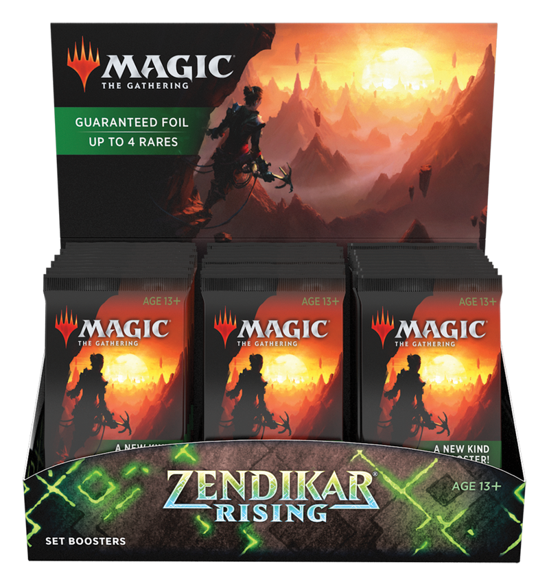 Magic Zendikar Rising Set Display