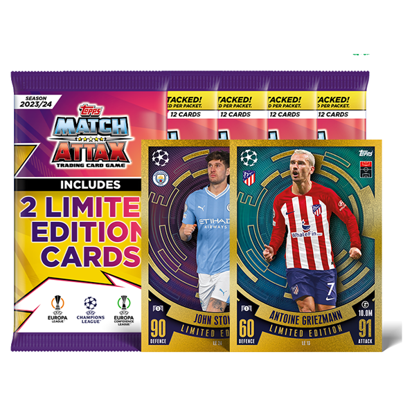 Fodboldkort - Topps Match Attax 2023/24 - Mega Multipack