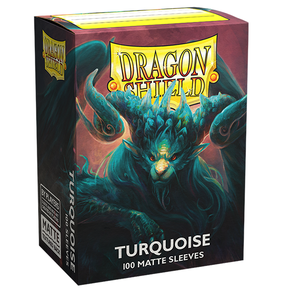Dragon Shield: Matte Sleeves (100) - Turquoise