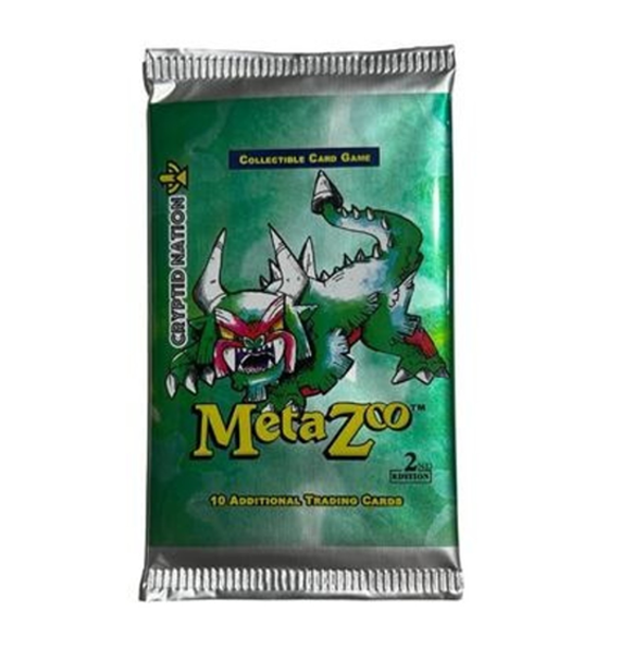 MetaZoo TCG: Cryptid Nation 2nd Edition - Booster forside