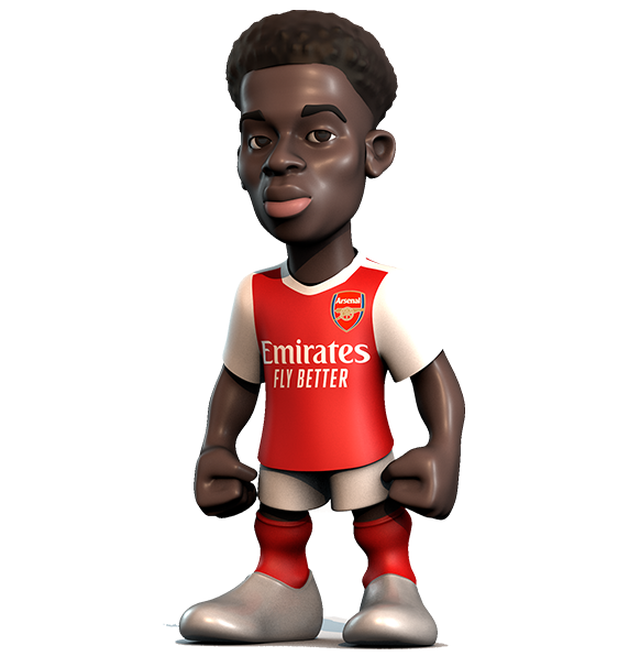 Minix Football Stars - Arsenal Bukayo Saka (12 cm)
