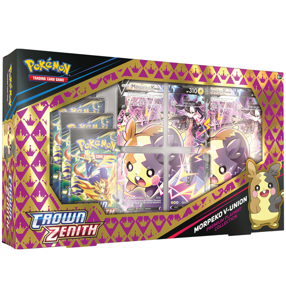 Pokemon Sword & Shield 12.5: Crown Zenith - Morpeko V-Union Box