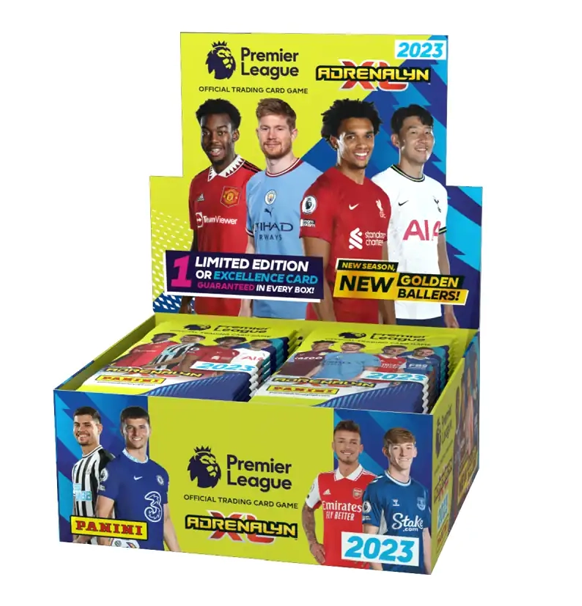 Fodboldkort: Panini Premier League 2022/23 - Booster Display