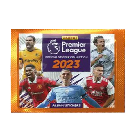 Fodboldstickers Panini Premier League 2023 booster