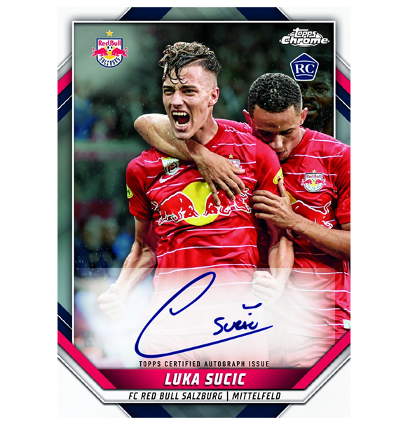 Fodboldkort - Topps RB Salzburg Chrome Kit 2022