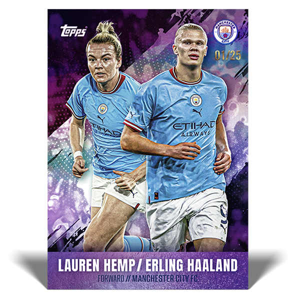 Fodboldkort: Topps - Manchester City Team Set 2023