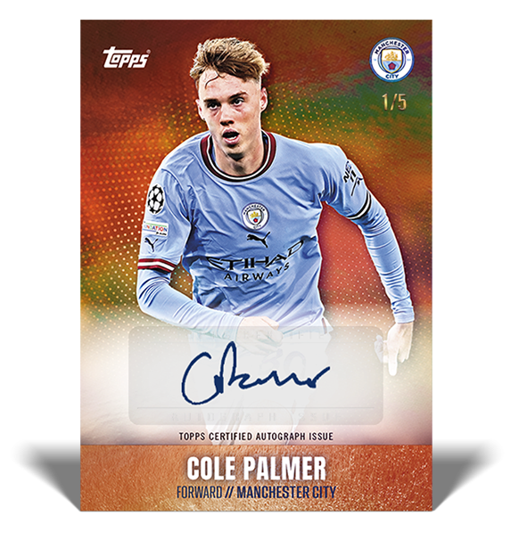 Fodboldkort: Topps - Manchester City Team Set 2023