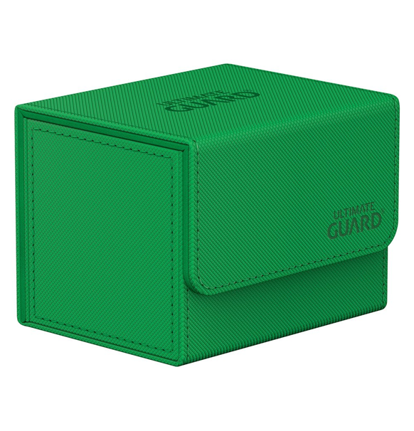 Ultimate Guard Sidewinder Deck Case 100+ Standard XenoSkin - Monocolor Green
