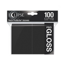 Ultra PRO Eclipse Gloss Standard Sleeves - Jet Black (100)