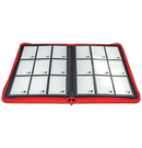 Ultra PRO Vivid 9-Pocket Zippered PRO-Binder - Red