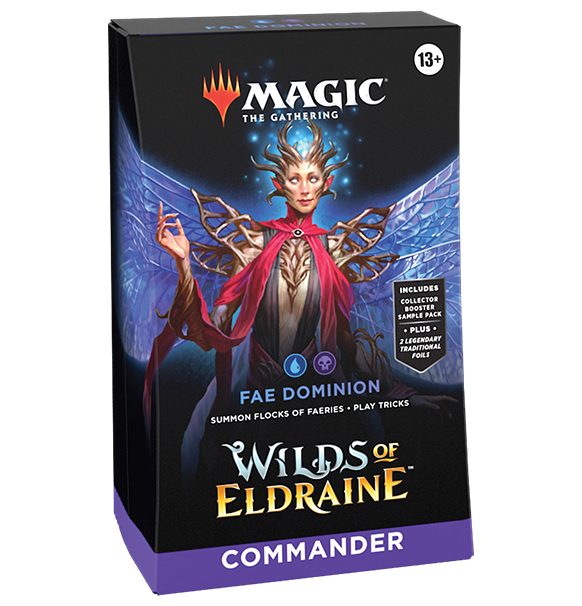 Magic the Gathering: Wilds of Eldraine - Fae Dominion Commander Deck