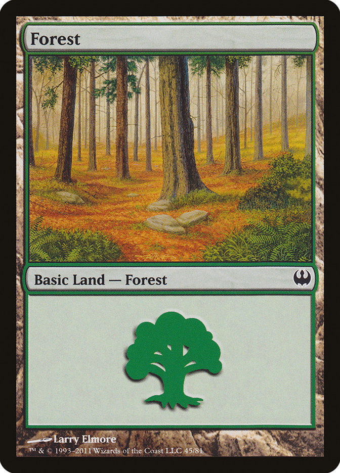 Forest [Duel Decks: Knights vs. Dragons]