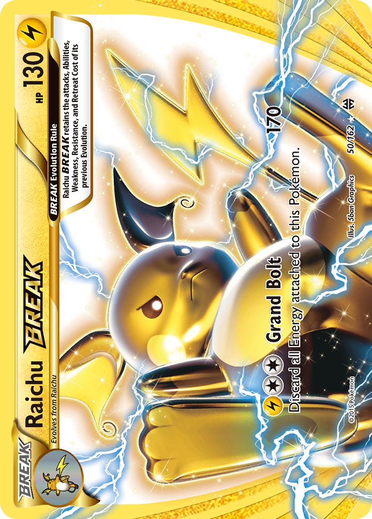 Raichu BREAK (50/162) [XY: BREAKthrough]