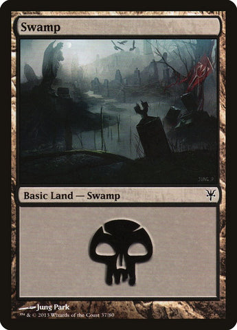 Swamp (36) [Duel Decks: Sorin vs. Tibalt]
