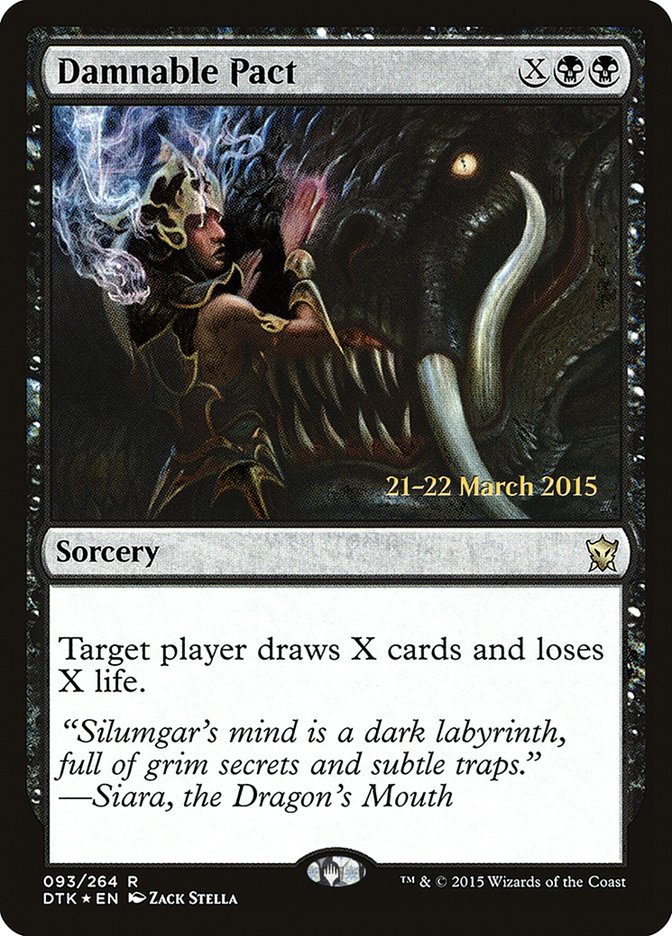Damnable Pact [Dragons of Tarkir Promos]